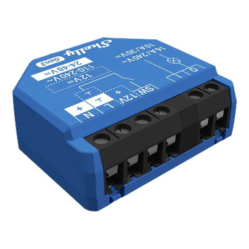 Shelly 1 Gen3 Wi-Fi Operated Smart Switch