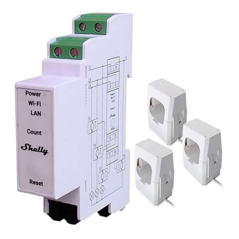 Shelly CT 400A Split-Core Current Transformer for Pro 3EM Energy Meter