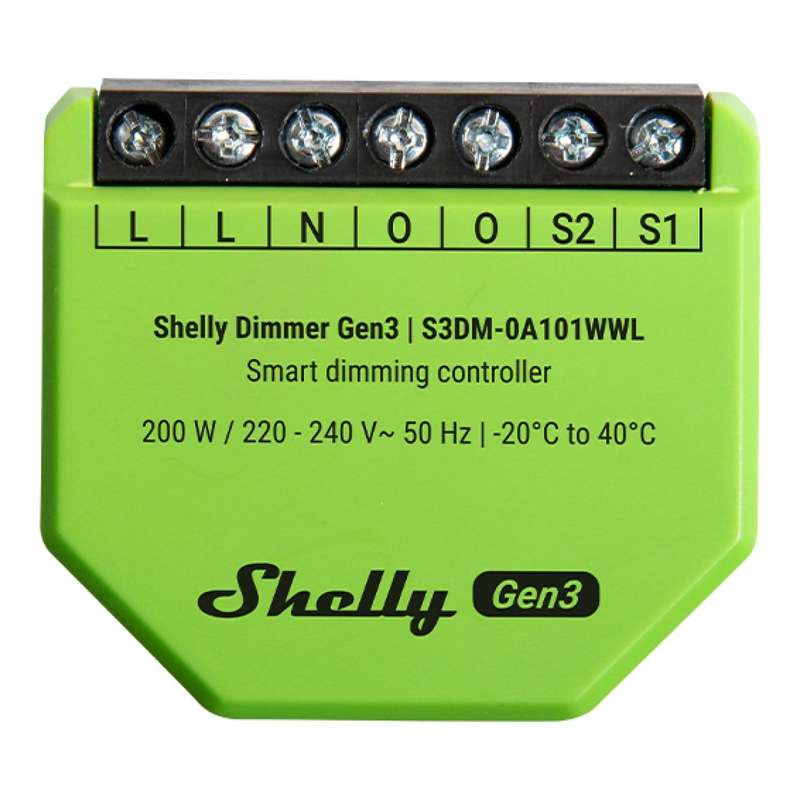 Shelly Smart Light Dimming Controller