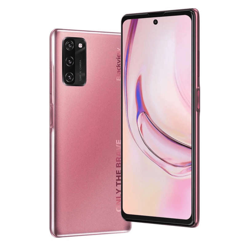 Blackview A100 6.67-inch Smartphone - ARM Cortex A53 128GB ROM 6GB RAM Android 11 - Pink SMPN-A10...