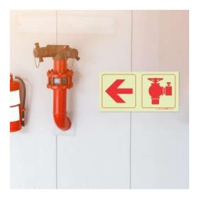 Parrot 190mm Photoluminescent Safety Sign SNP19F18