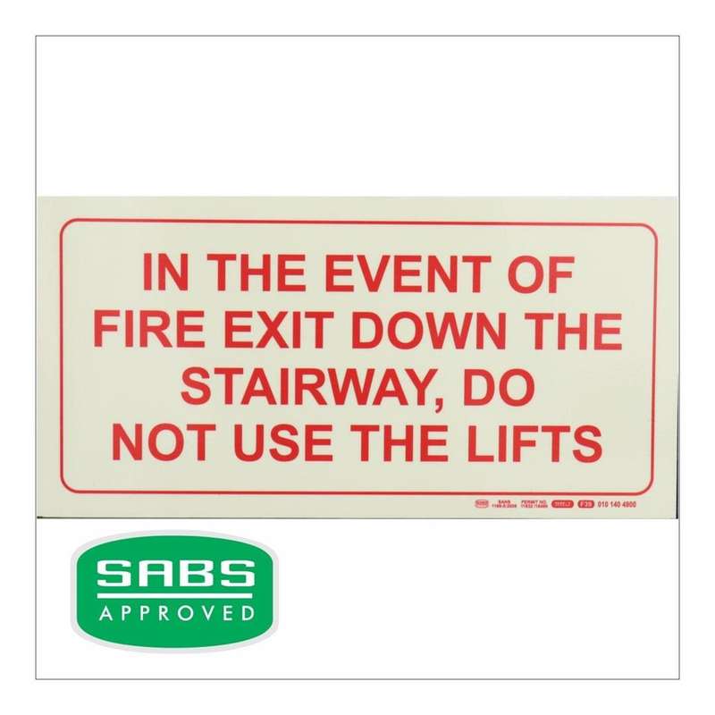 Parrot 190mm Photoluminescent Safety Sign SNP19F39