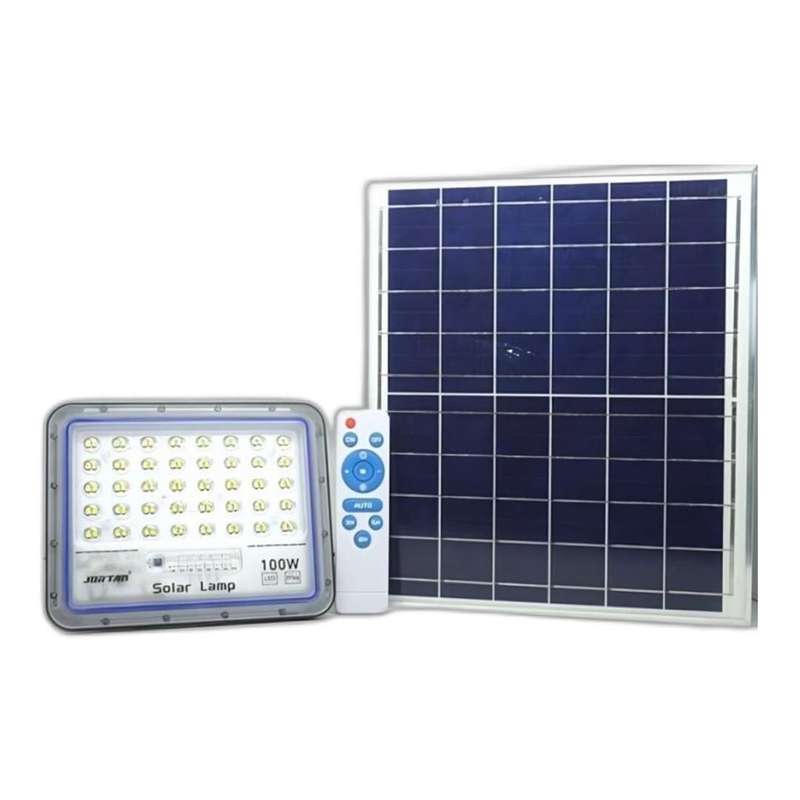 Solarix Jortam 100w Solar Flood Lamp With Solar Panel SOL-JTBS100WTYTZ