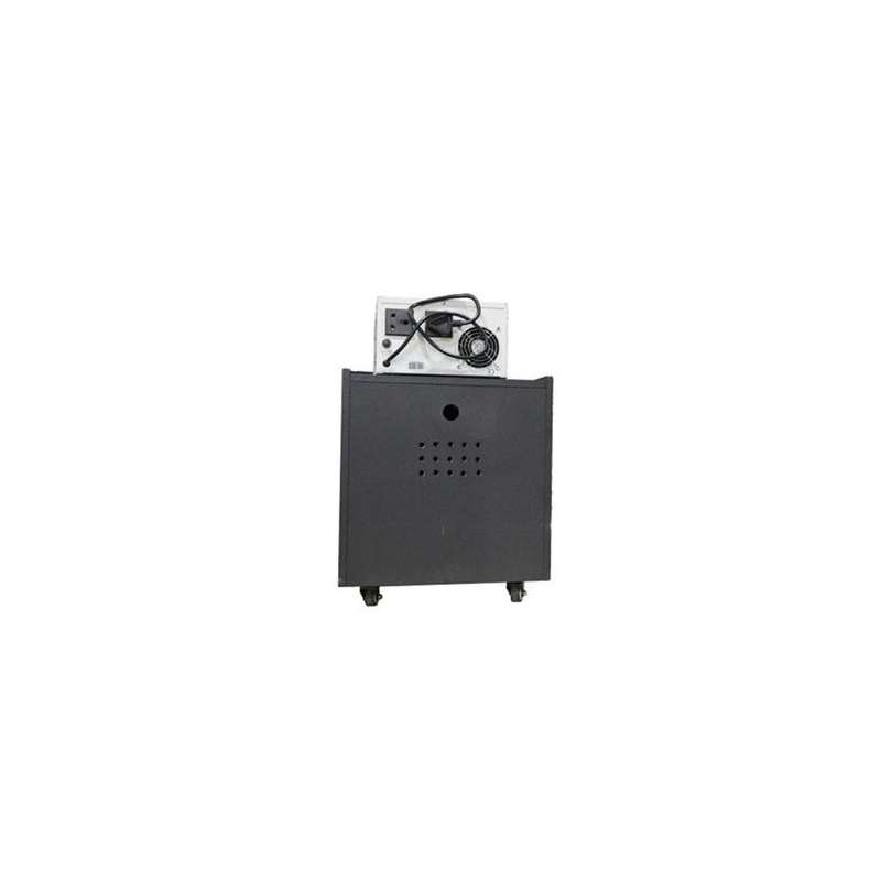Solarix 2500VA 2200W 24V Pure Sine Wave Inverter with 2x 12V 120AH Gel Batteries SOL2500VA2X120CAB