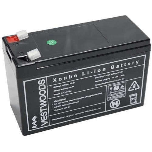 Solarix XCube 12V 8Ah Rechargeable Lithium Battery SOLXCLB12V8AH