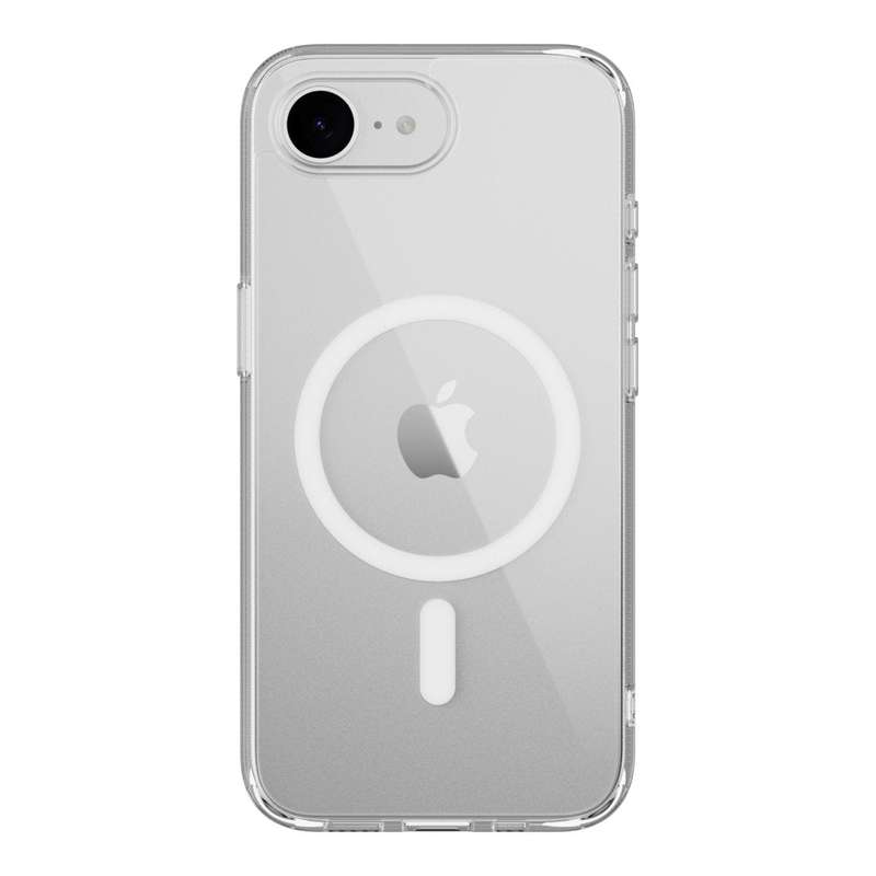 SwitchEasy CRUSH M Protective Phone Case for iPhone 16e - Transparent SPHIS4015TR24