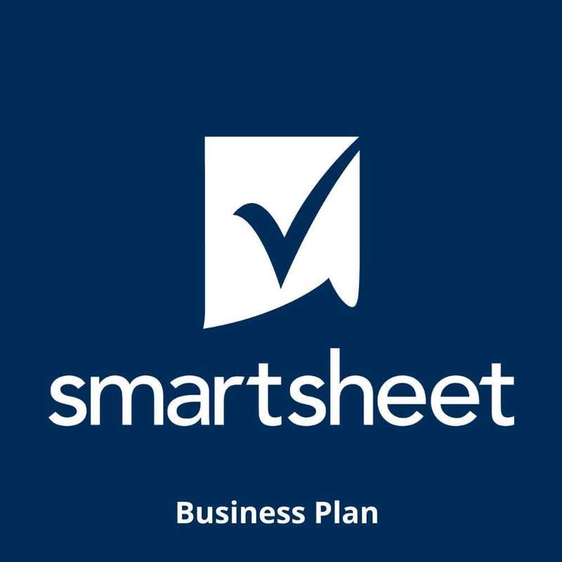 Smartsheet Business Plan Licensed 3 User - 1 Year Subscription