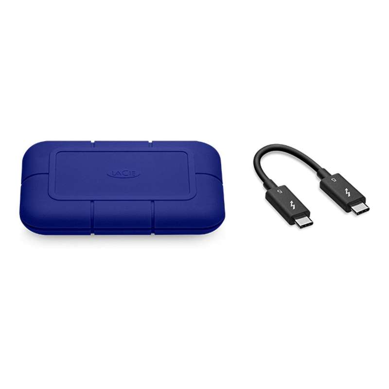 LaCie Pro5 4TB Rugged External SSD Blue STNA4000400