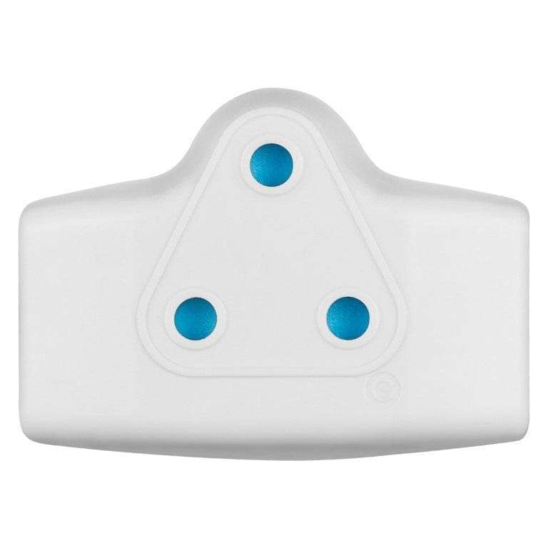 Switched 3-way Adapter White SWD-72003-WT