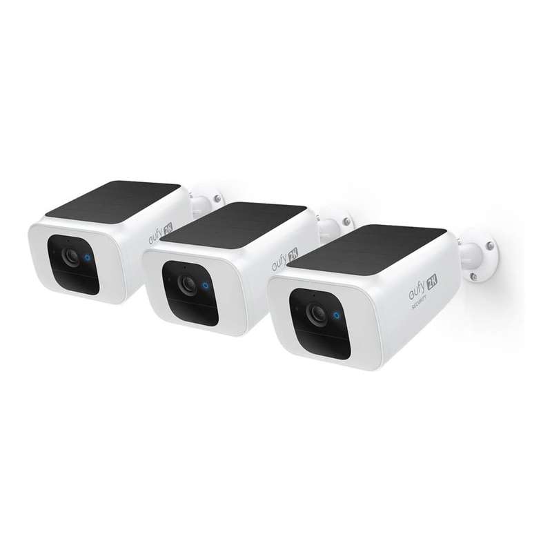 Eufy SoloCam S230 2K Solar Outdoor Wi-Fi Camera 3-Pack T81243W1K001