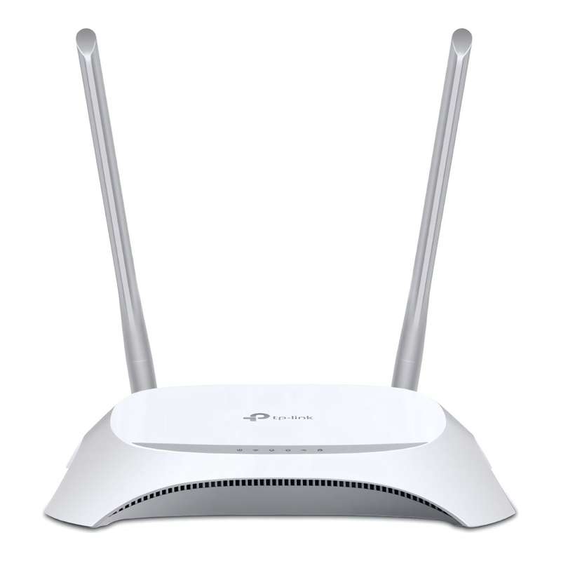 TP-Link TL-MR3420 Wi-Fi 4 Wireless Router Fast Ethernet Black and White
