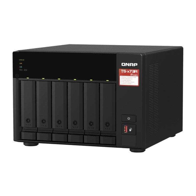 QNAP TS-673A 6-bay Diskless Tower NAS Powered by AMD Ryzen