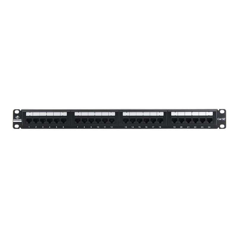 Zone CAT-5E 24-way Patch Panel U-PA24T-5C