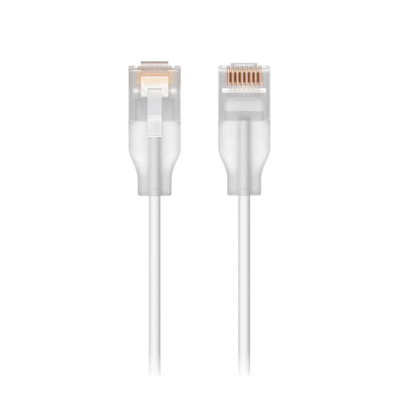 Ubiquiti UniFi Etherlighting CAT6 Patch Cable 30cm White UACC-CABLE-PATCH-EL-0.3M-W