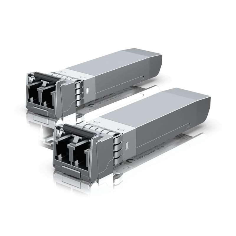 Ubiquiti Multi-Mode 10G SFP+ LC 850nm 300m Transceiver Modules 20-pack UACC-OM-MM-10G-D-20