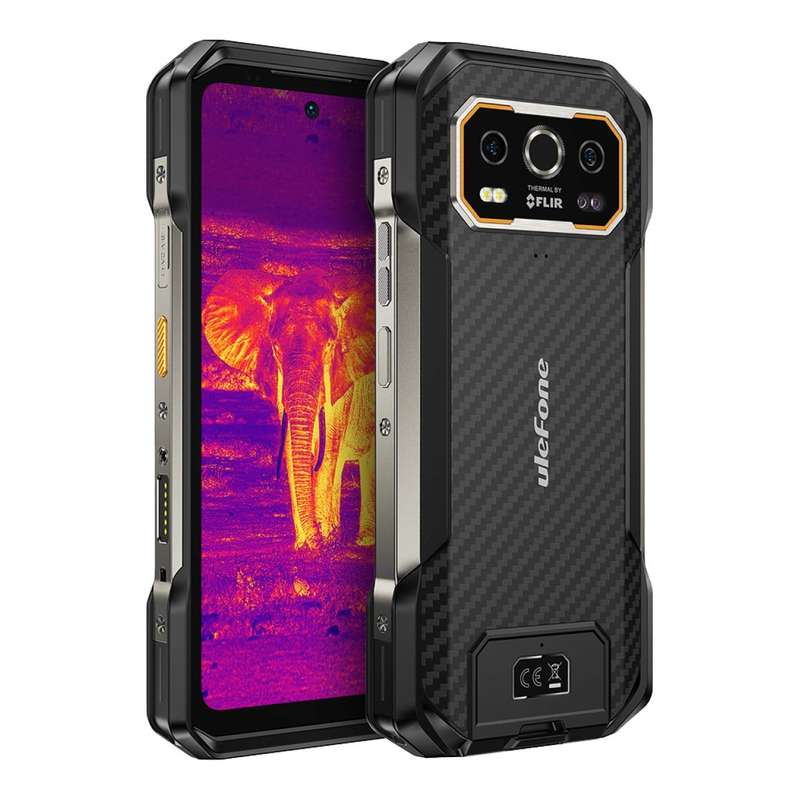 Ulefone Armor 27T 6.7-inch FHD Rugged Smartphone - MT6789 256GB ROM 12GB RAM Android 14 Black