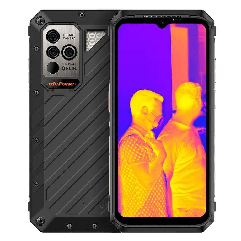 UleFone Power Armor 19T 4G Rugged 6.58-inch Smartphone - MediaTek Helio G99 256GB ROM 12GB RAM An...