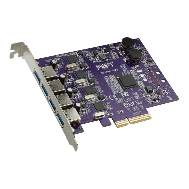 Sonnet Allegro Pro 4-port USB 3.1 PCIe Card USB3-PRO-4P10-E