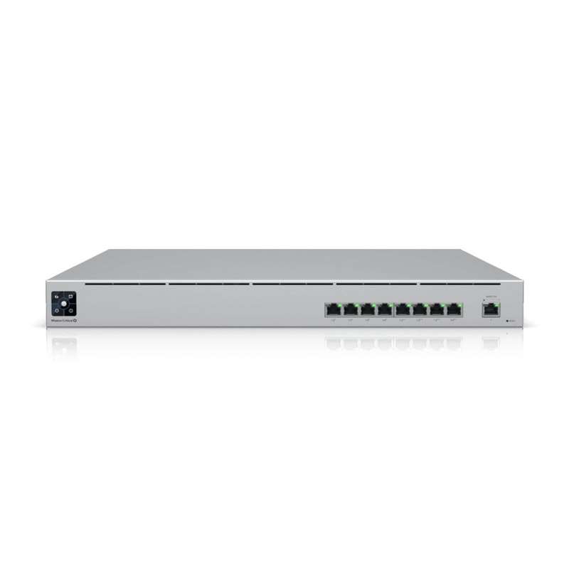 Ubiquiti 9-port GbE Mission Critical Managed Switch with 4x PoE+ and 4x PoE++ ports USW-MISSION-C...