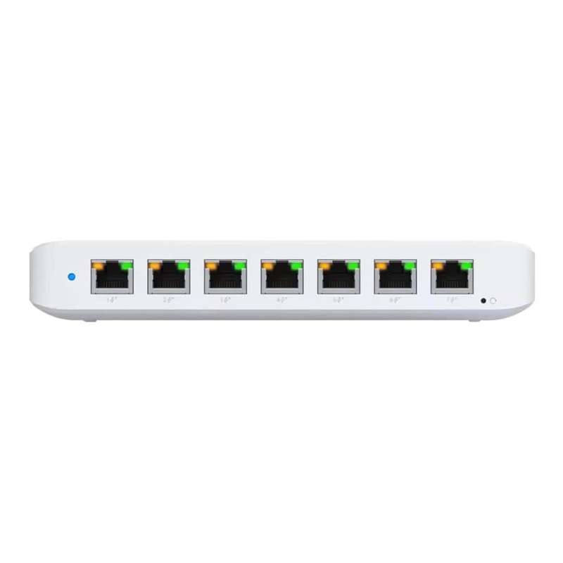 Ubiquiti UniFi Switch Ultra 8-port Gigabit 1PoE Input 7 PoE Out 202W USW-ULTRA-210W