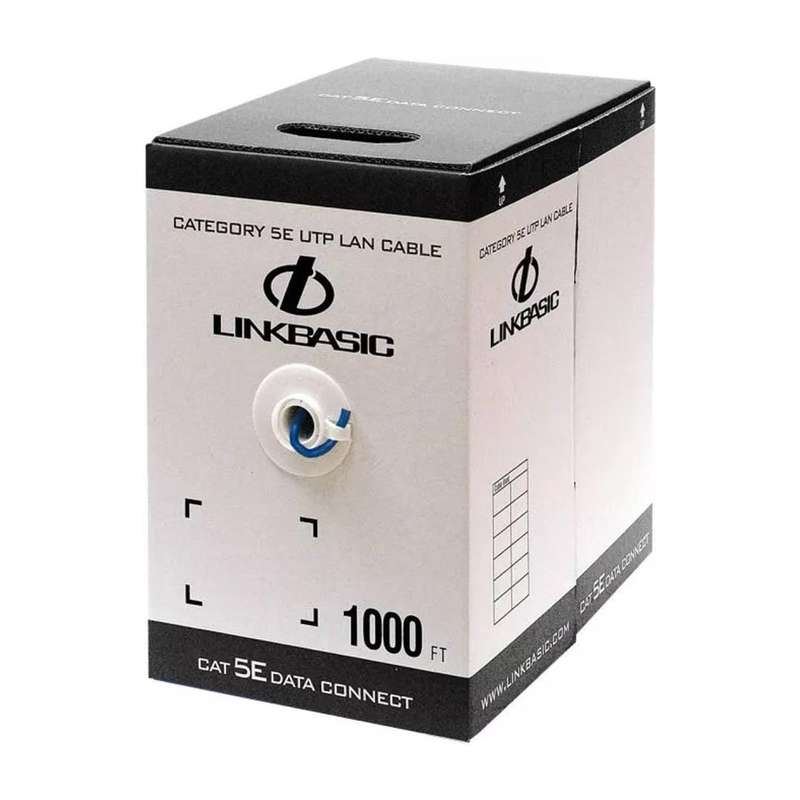 Linkbasic CAT5e UTP Cable 305m Blue UTP-305B