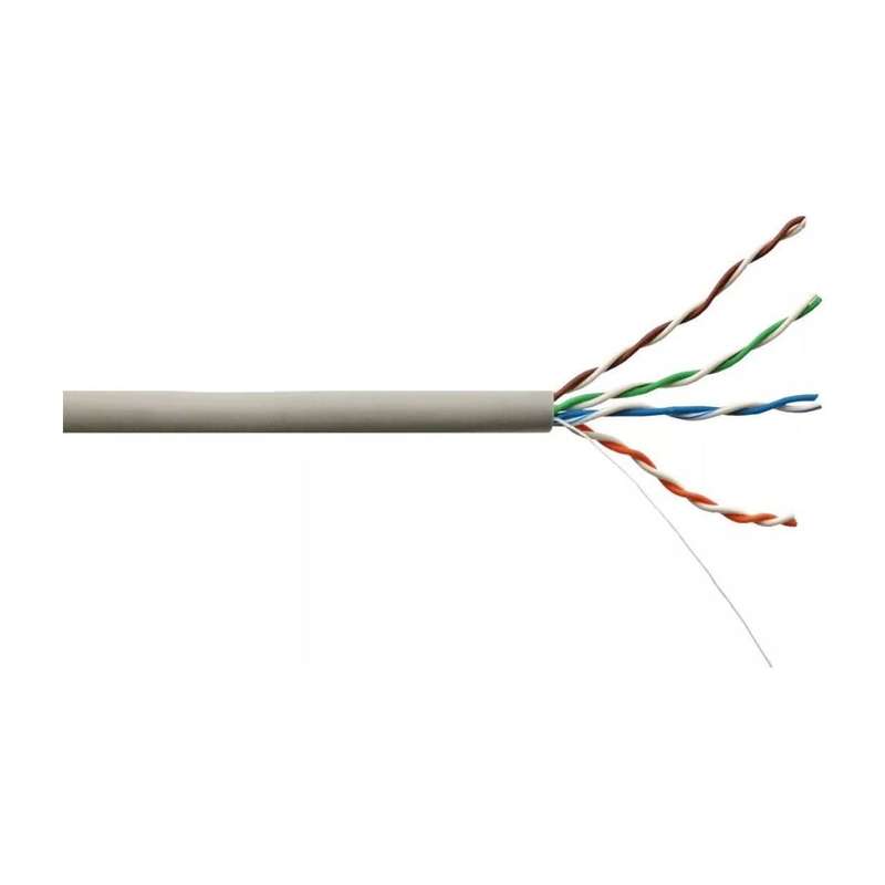 Scoop CAT5e CCA UTP Drum Cable 500m Grey UTP-500C