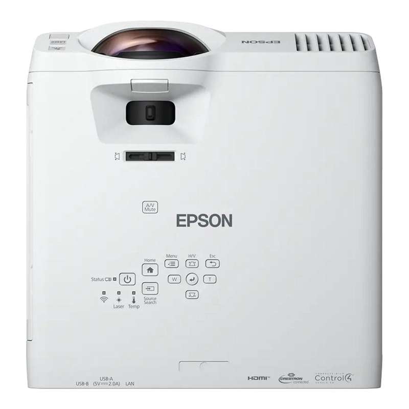 Epson EB-L210SW 4000 ANSI Lumens WXGA Standard Throw Projector White V11HA76080