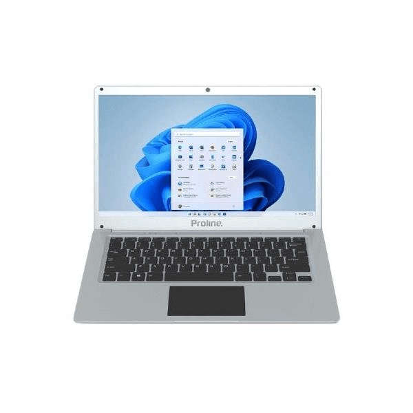 Proline Thinline V146GNS 14.1-inch HD Laptop - Intel Celeron N4020 256GB SSD 8GB RAM Win 11 Home Sil