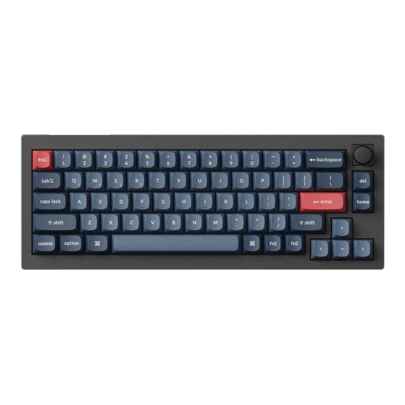 Keychron V2 Max 65 RGB Mechanical Keyboard - Gateron Jupiter Red V2M-D1