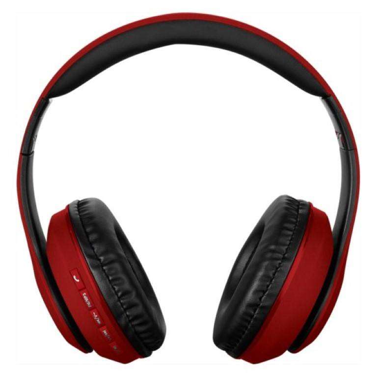 Volkano Impulse Series Bluetooth Headphones Red VB-VH101-RD