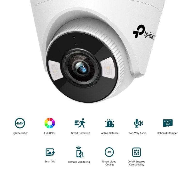 TP-Link Vigi C440(4mm) 4MP Full-Colour Turret Network Camera