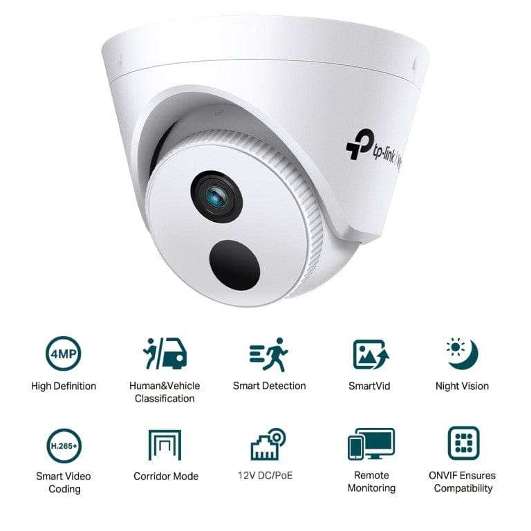 TP-Link Vigi C440I(4mm) 4MP IR Turret Network Camera