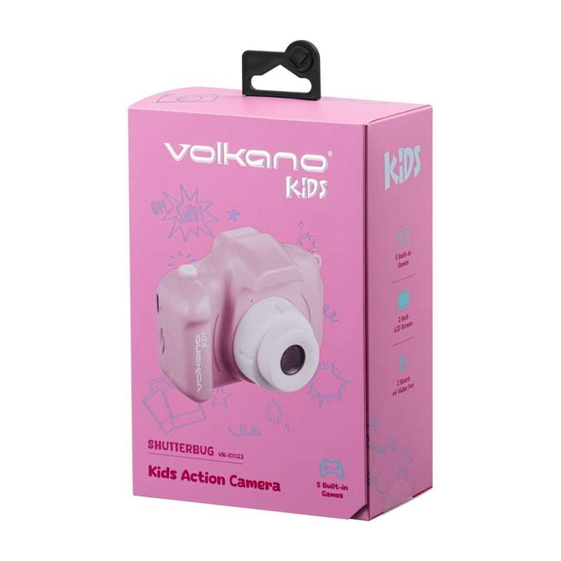 Volkano Kids Mini Shutterbug Series 3MP Action Camera Pink VK-10023-BL