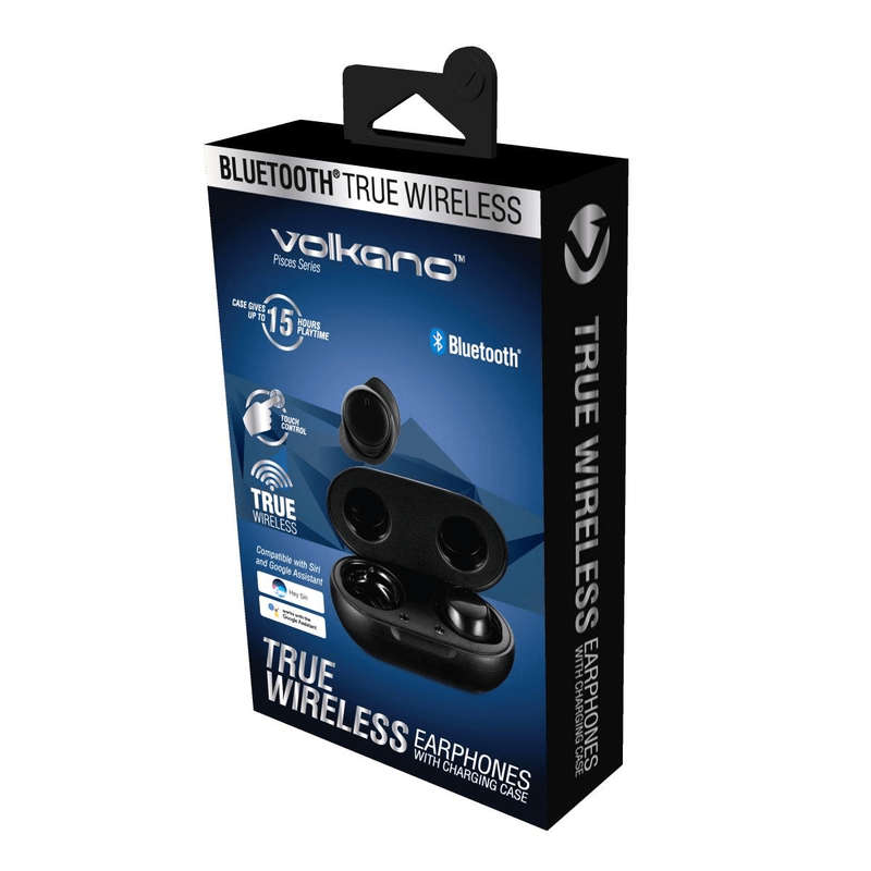 Volkano Pico 2.0 Series TWS Bluetooth Earbuds Black VK-1115-BK(V1)