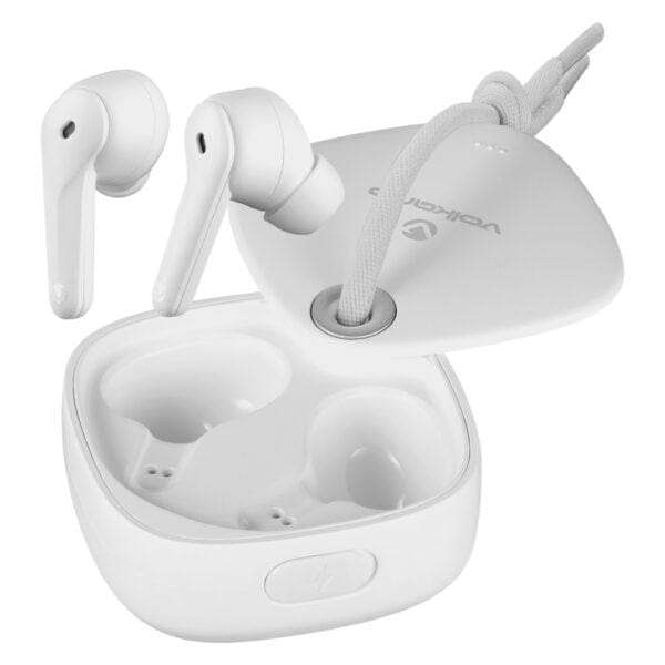 Volkano Ore Series TWS Earphones with Charging Case White VK-1151-WT