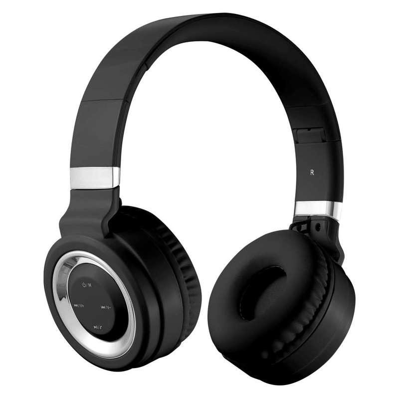Volkano Lunar 2.0 Series Wireless Bluetooth Headset Black and Silver VK-2004-BKSL(V2)
