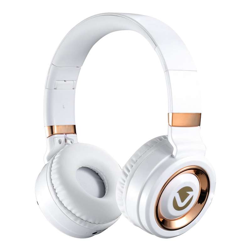 Volkano Lunar Series Bluetooth Headphones White Rose Gold VK-2004-WTGD(V1)