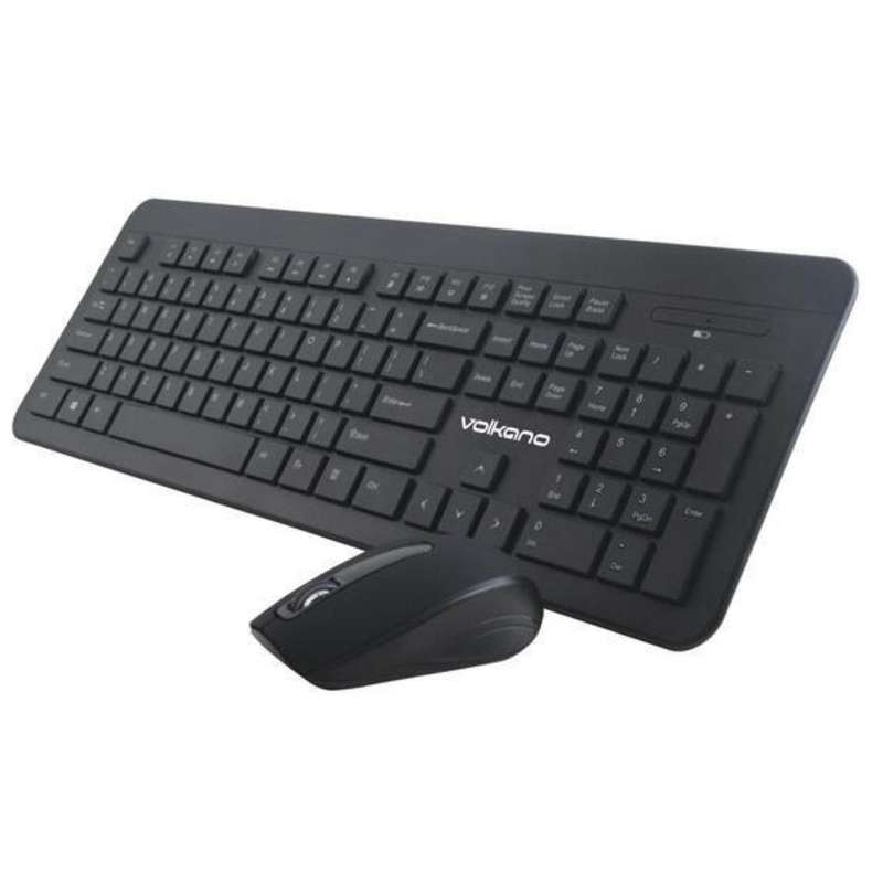 Volkano Cobalt Series Wireless Keyboard and Mouse Combo VK-20120-BK