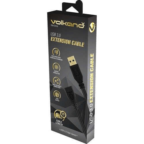VolkanoX Data Series USB 3.0 Extension Cable 1.8m VK-20188-BK