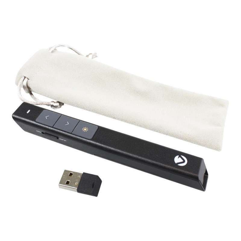 Volkano Present Series Wireless Presenter with Laser Pointer VK-20192-BK