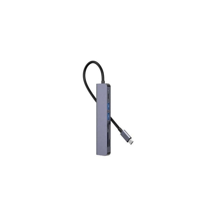 Volkano Expand Series 7-in-1 Type-C Hub VK-20236-BK