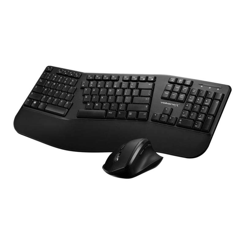 VolkanoX Ergo Series Keyboard and Mouse Combo VK-20300-BK(V1)