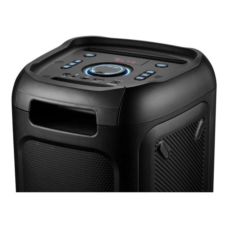 Volkano Summit Series Dual 8-inch Trolley Party Speaker - Black VK-3901-D8