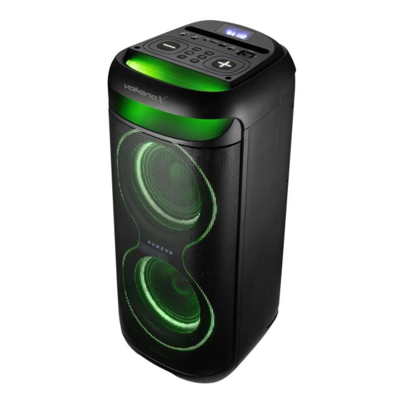 Volkano X VXP200 Dual 6.5-inch Party Speaker - Black VK-3902-D65