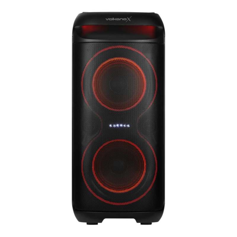 Volkano X VXP200 Dual 6.5-inch Party Speaker - Black VK-3902-D65