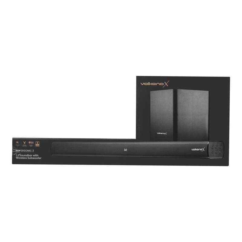 VolkanoX Supersonic 2 Series 200W Soundbar with Subwoofer Black VK-3911-2.1(V2)