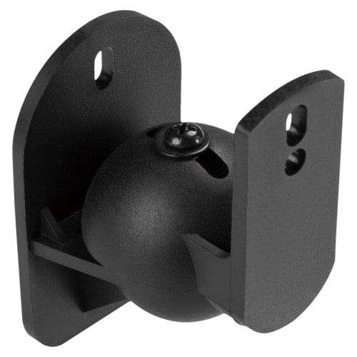 Volkano Steel Series Soundbar and Satellite Speaker Wall Bracket Black VK-4015-BK