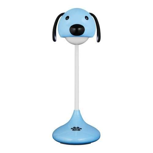 Volkano Lumo Neon Series LED Desk Lamp Blue Dog VK-50007-BL