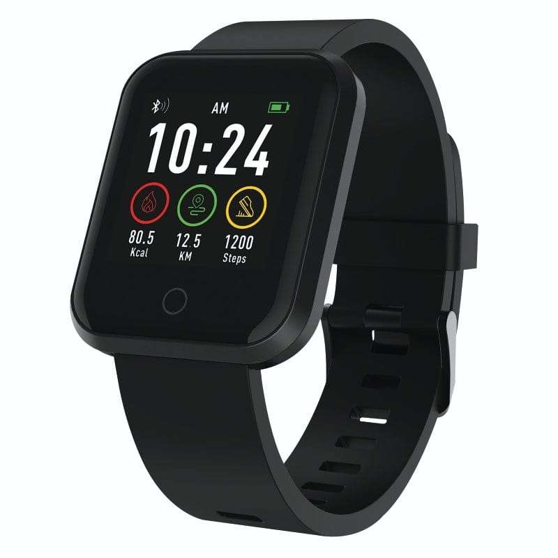 Volkano Active Tech Excel 2 Series Waterproof Fitness Watch VK-5064-BK