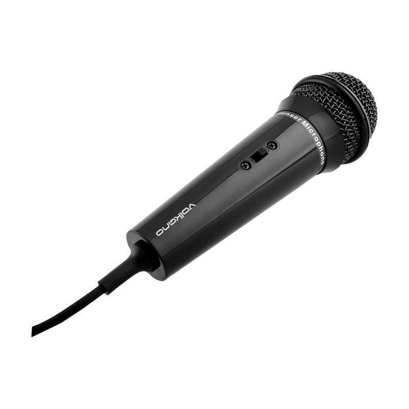 Volkano Stream Vocal Microphone with Tripod Stand VK-6519-BK